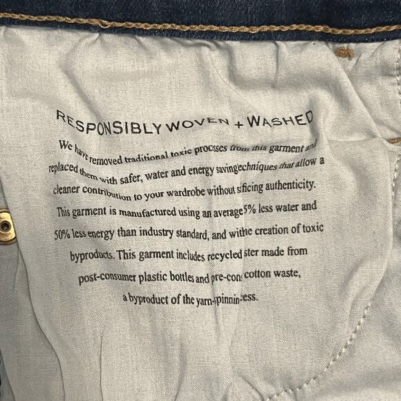 FRAME Le High Straight Leg High Rise Cropped Jeans Cobbert Rips Sz 26 - Picture 11 of 11